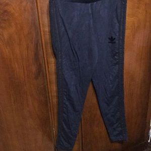 Navy blue adidas leggings